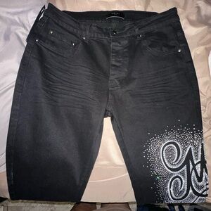 AMIRI Men's Jeans with Embellished Design